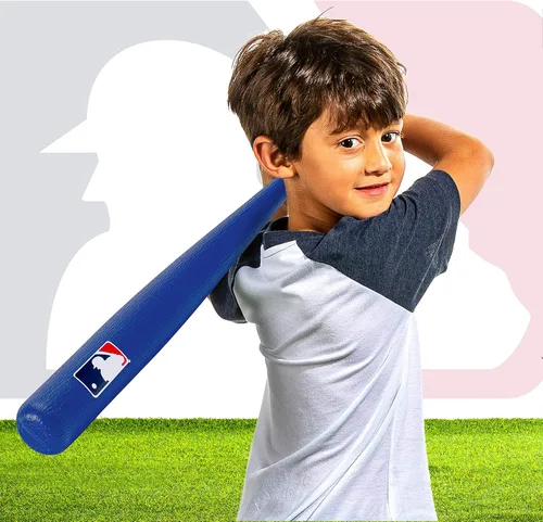 Vista 7 de Franklin Sports MLB Kids Baseball Bat and Ball Set - Lightweight 30" Youth Plastic Bat - Multiple