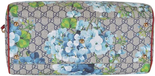 Vista 6 de Gucci para mujer GG supreme Florece Convertible Boston bolsa