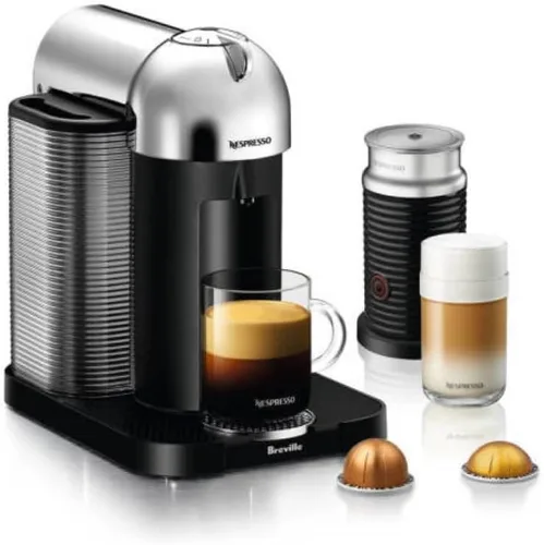Vista 13 de Nespresso Vertuo Cafetera y Máquina de Espresso por Breville, Negro