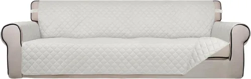 Vista 204 de PureFit - Funda de sofá acolchada reversible, protector de muebles impermeable, funda de sofá lavable con espuma antideslizante y correas elásticas
