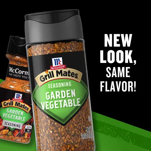 Vista 3 de McCormick Grill Mates Condimento para verduras de jardín, 3.12 oz