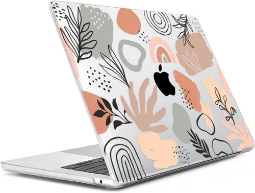 Vista 3 de Compatible con MacBook Air 2026 2025 2024-2022 de 13.6 pulgadas M5 A3449 M4 A3240 M3 A3113 M2 A2681 con Touch ID, carcasa rígida de plástico, hoja