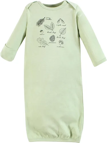 Vista 10 de Touched by Nature - Camisones unisex de algodón orgánico para bebé