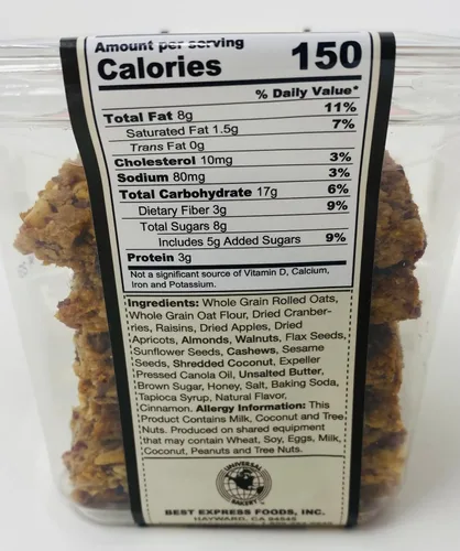 Vista 3 de Universal Bakery - Barras de frutas y nueces de grano entero Sunrise Energy con kit Kokobunch de 3 a 10 onzas