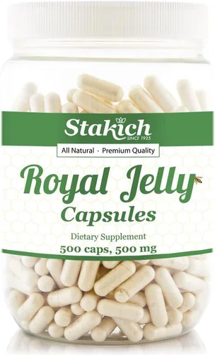 Vista 4 de Stakich Cápsulas de 500 mg (cápsulas de gelatina real de 500 mg (200 unidades)