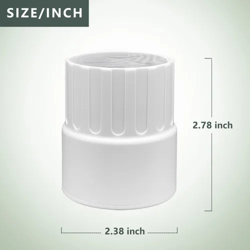 Vista 2 de Filtro de repuesto compatible con cabezal de ducha filtrado JOLIE, filtro de revitalización de alto rendimiento, cartucho de repuesto (3 piezas)