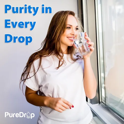 Vista 7 de PureDrop PDR-16KCU - Filtro de agua para debajo del fregadero, ultra filtración de 0.01 μm, sistema de filtración compuesto debajo del fregadero