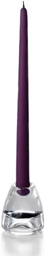Vista 112 de Yummi - Velas cónicas gris claro de 10 pulgadas. 12 por paquete