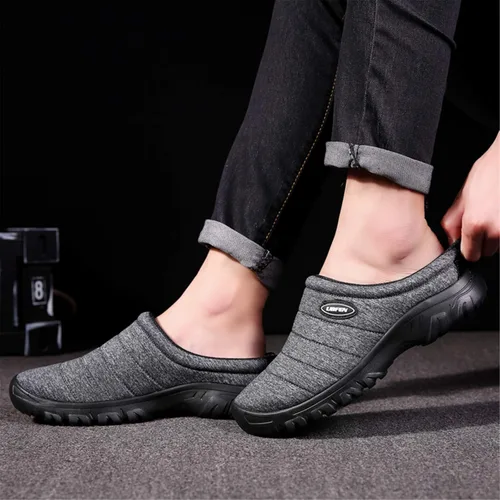 Vista 8 de UBFEN Pantuflas para hombre y mujer sin cordones para interiores y exteriores
