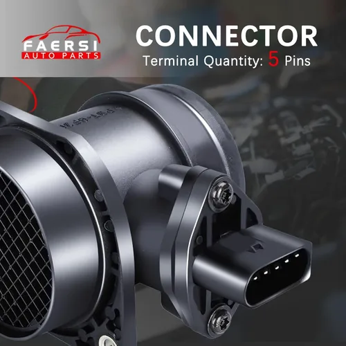 Vista 34 de Medidor de sensor de flujo de aire masivo MAF compatible con Ford con E-150 4.6L, 5.4L 2004-2014, para Ford E-150 Club Wagon 5.4L Reemplazo