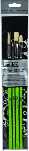 Vista 18 de Liquitex 1300202 Profesional Freestyle Cepillo Tradicional, Detalle Brillante Nº 2