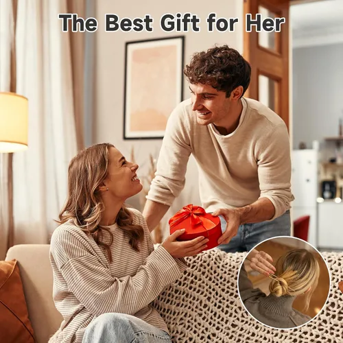 Vista 7 de 3 horquillas francesas para mujer, horquillas de metal para moños, rizos franceses y recogidos, accesorios para el cabello grueso y fino, color negro
