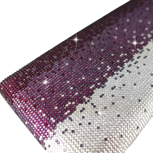 Vista 8 de Boutique De FGG Elegantes bolsos de noche de cristal para mujer, caja de fiesta formal, embrague, boda, diamantes de imitación, bolso de novia