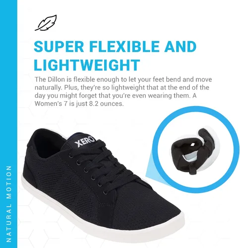 Vista 5 de Xero Shoes Dillon Classic Casual Sneaker - Zapatos ligeros y transpirables para mujer