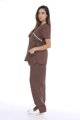 Vista 2 de Just Love Women's Scrub Sets Medical Scrubs (Mock Wrap)