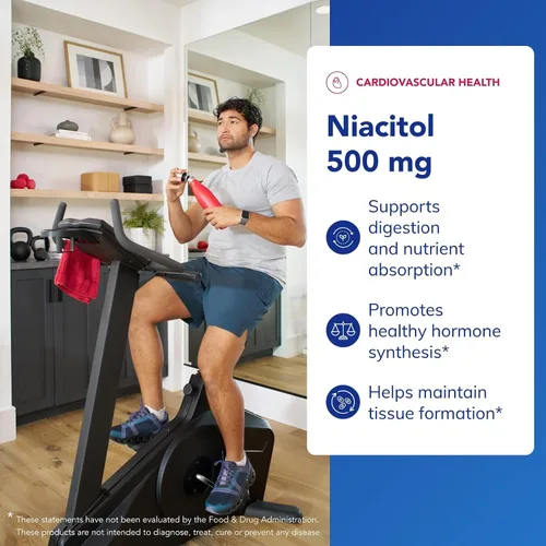 Vista 3 de Pure Encapsulations Niacitol 650 mg Niacina hipoalergénica sin enjuague para apoyar la digestión, la síntesis hormonal y la formación de tejidos*