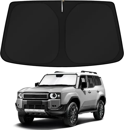 Vista 123 de KUST Parasol para parabrisas para BMW X1 F48 2016, 2017, 2018, 2019, 2020, 2021, 2022, accesorios de ajuste personalizado, parasol plegable