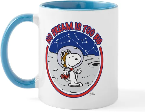 Vista 17 de CafePress Crabby Snoopy - Taza de café de cerámica (11 oz)