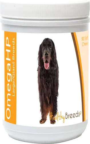 Vista 188 de Healthy Breeds Affenpinscher Omega HP - Masticables suaves para piel y pelaje, 60