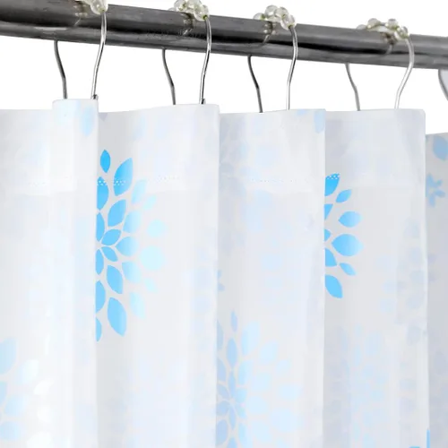 Vista 10 de Ga-Geetopia Tamaño estrecho: forro fino de plástico transparente PEVA para cortina de ducha, 36 x 72 pulgadas, repelente al agua, ligero, sin olor