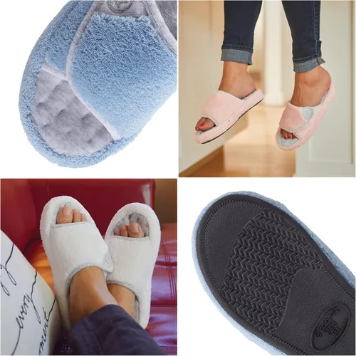 Vista 5 de isotoner pantuflas de Spa de fibra Microterry con tecnología Pillowstep para mujer