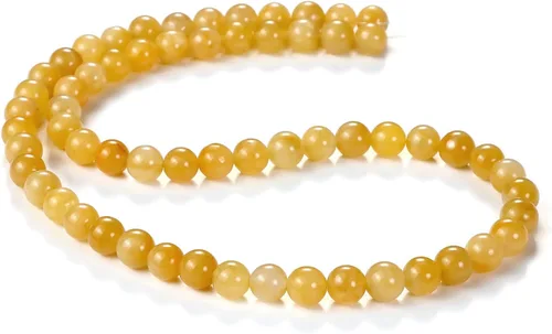 Vista 67 de Cuentas Beadnova redondas de ónix negro de 4 mm, sueltas, para hacer joyas (90-92 piezas)