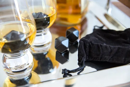 Vista 5 de Outset Chillware - Piedras de whisky, granito, juego de 9