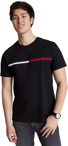 Vista 17 de Tommy Hilfiger Mens Short Sleeve Tino T-Shirt Manzana roja