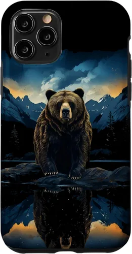 Vista 29 de Bear Grizzly Animal Mountain Hiking Case for iPhone 16