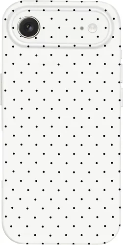 Vista 168 de Hython Funda para iPhone Air, diseño estético de lunares lindos, funda simple de 6.5 pulgadas, delgada, antiarañazos, parachoques de TPU suave, a