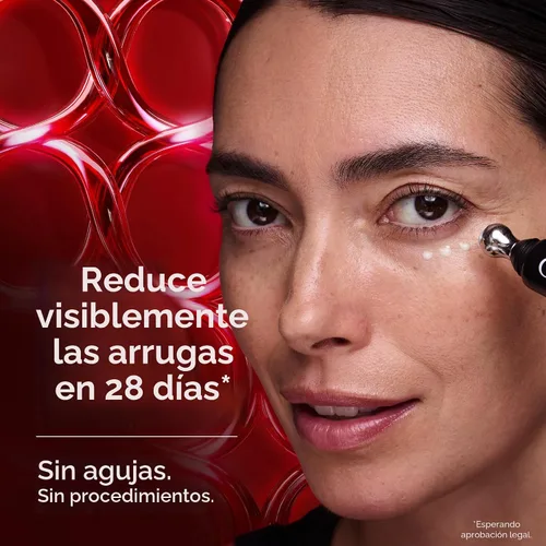 Vista 2 de Olay Regenerist - Rodillo de crema para debajo de los ojos, crema antiarrugas para ojos, tratamiento de patas de gallo y bolsas, antiarrugas, suero