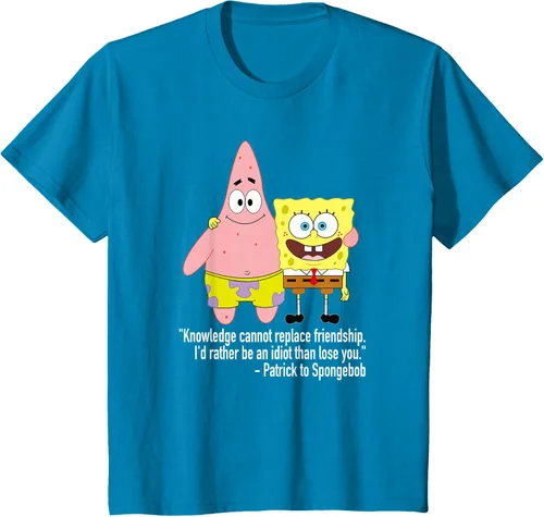 Vista 41 de Mademark x SpongeBob SquarePants - Patrick & SpongeBob - Camiseta de la amistad Asfalto