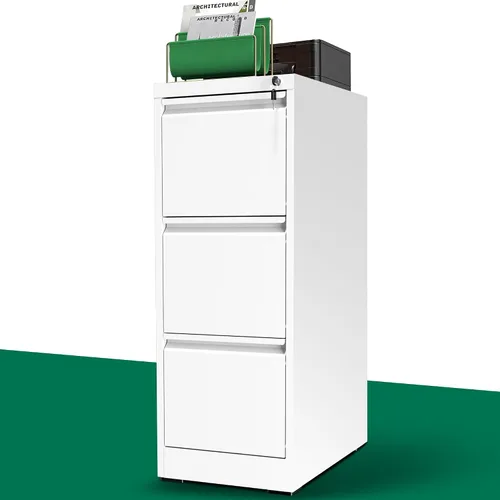 Vista 10 de Archivador de 2 cajones con cerradura, archivadores verticales de metal para oficina en casa, muebles de oficina para organización colgante, Negro