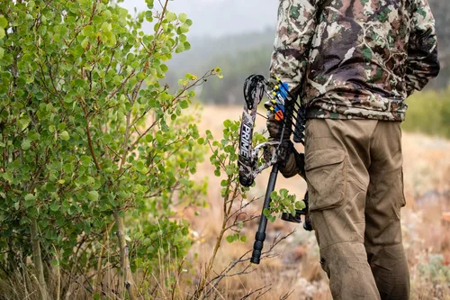 Vista 9 de First Lite Mens Obsidian Merino Wool Pant - Versatile Camo Hunting Pants