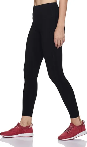 Vista 3 de 2XU Medias de compresión de tiro alto para mujer con cintura plana y ancha para entrenamiento y ejercicio