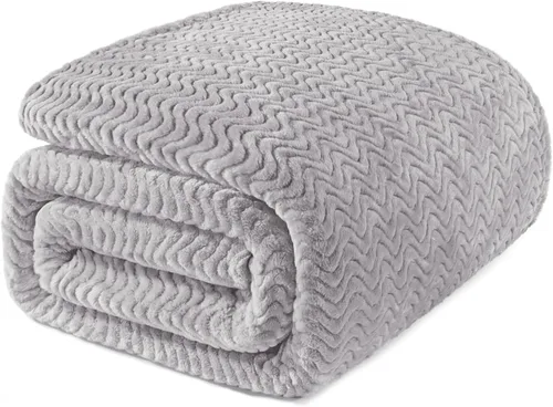 Vista 16 de Exclusivo Mezcla Large Fleece Throw Blanket for Couch, Sofa, Pink Rosa