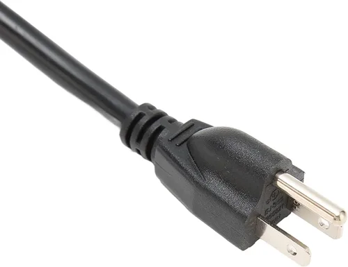 Vista 9 de Divisor de cable de alimentación de 5 vías, 3 clavijas de 1 a 5 salidas, ahorro de espacio 16AWG 18AWG para luz LED de escenario de computadora