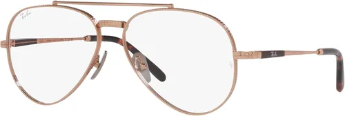 Vista 2 de Ray-Ban RX8225v Aviator Titanium Pilot - Marcos para gafas graduadas