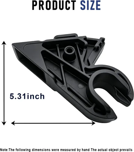 Vista 2 de 2pcs 731-10069D Soporte de pivote de capó para MTD, CUB Cadet Lawn Tractor Sustituye 731-10069C, 731-10069B, 731-10069A