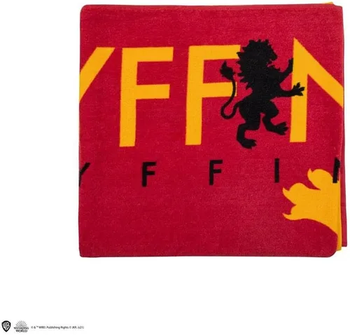 Vista 7 de Cinereplicas Harry Potter - Beach Towel Slytherin/Gryffindor/Hufflepuff/Ravenclaw - Official License