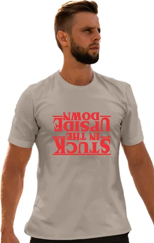 Vista 53 de Go All Out Camiseta para adultos Stuck in The Upside Down