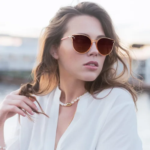 Vista 2 de GQUEEN Retro Oversized Sunglasses Womens Trendy Polarized Vintage Shades