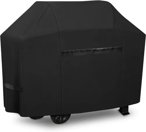 Vista 10 de iCOVER – Funda redonda para parrilla, cubierta de 29" de diámetro x 38" de alto para parrilla de carbón, cubierta impermeable para parrilla