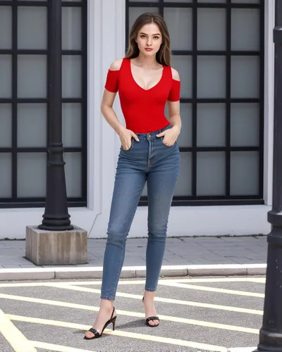 Vista 5 de HERLOLLYCHIPS Camisetas de verano para mujer, cuello en V profundo, manga corta, hombros descubiertos, ajustadas, casuales, sexys