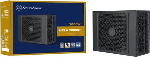 Vista 9 de Silverstone Technology HELA 1300R Platinum ATX 3.0 / PCIe Gen 5 1300W Fuente de alimentación totalmente modular con dimensiones compactas