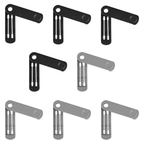 Vista 9 de Hisopos de algodón reutilizables, 4 unidades, hisopo de silicona portátil lavable, brotes de algodón de silicona de doble punta para maquillaje