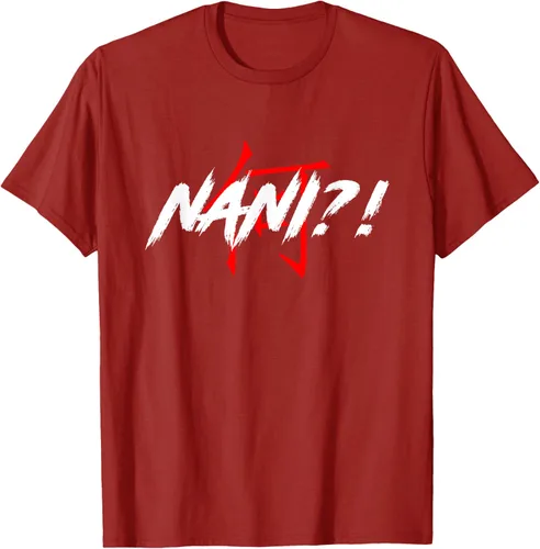 Vista 67 de Nani Meme Anime Japanese Camiseta, Negro, S