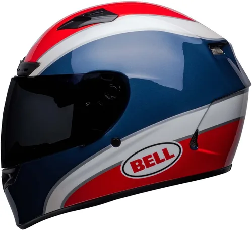 Vista 4 de Bell Moto Qualifier DLX MIPS Classic Gloss Navy/Red L