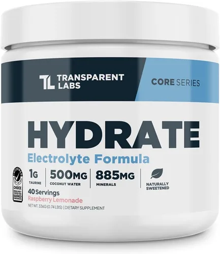Vista 12 de Transparent Labs - Polvo de electrolitos hidratantes, 40 porciones, Arctic
