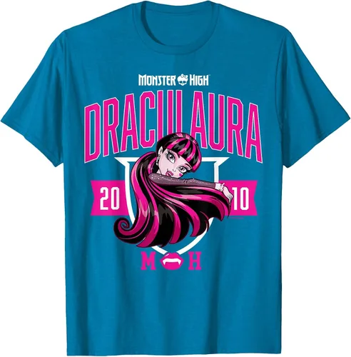 Vista 14 de Monster High -Camiseta Colegiada Draculaura Gris asfalto